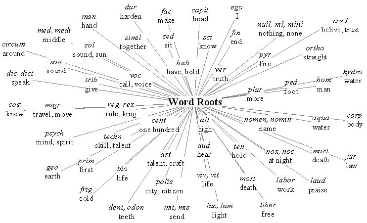 Meaning from roots
